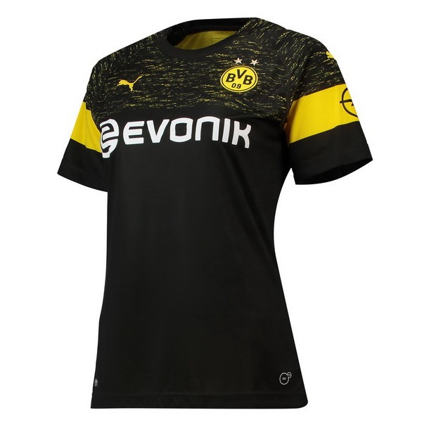 Maillot Football Dortmund Exterieur Femme 2018-19 Noir